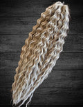 Blond/White Ombre - Ariel Curl