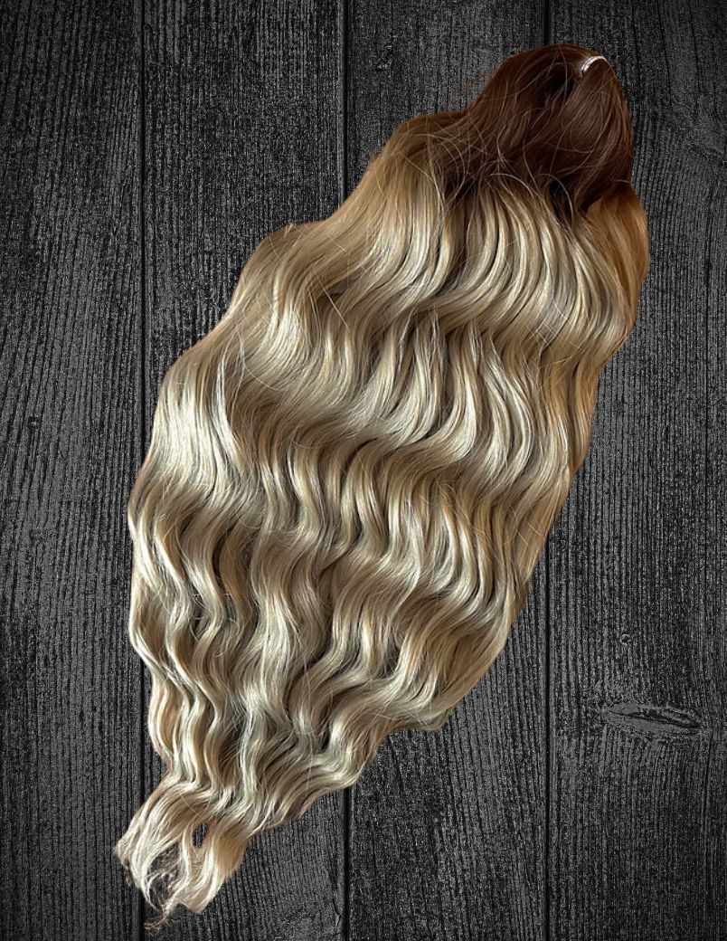 Caramel Ash Ombre - Anna Curl