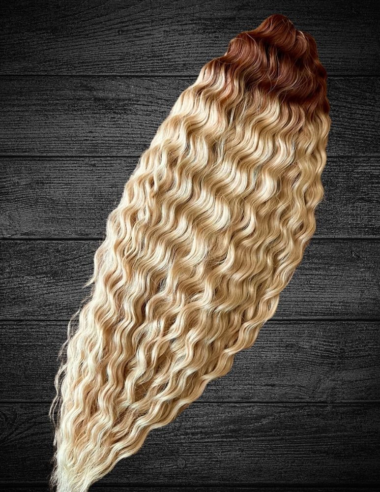 Caramel/Blonde Ombre - Ariel Curl