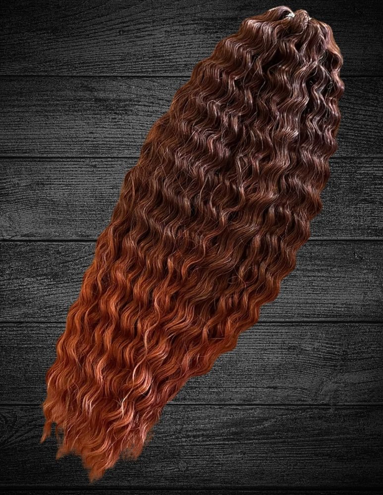 Deep Bronze Ombre - Ariel Curl