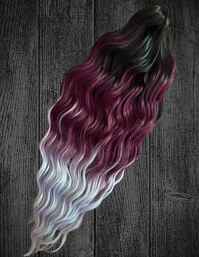 Eggplant Ombre - Anna Curl