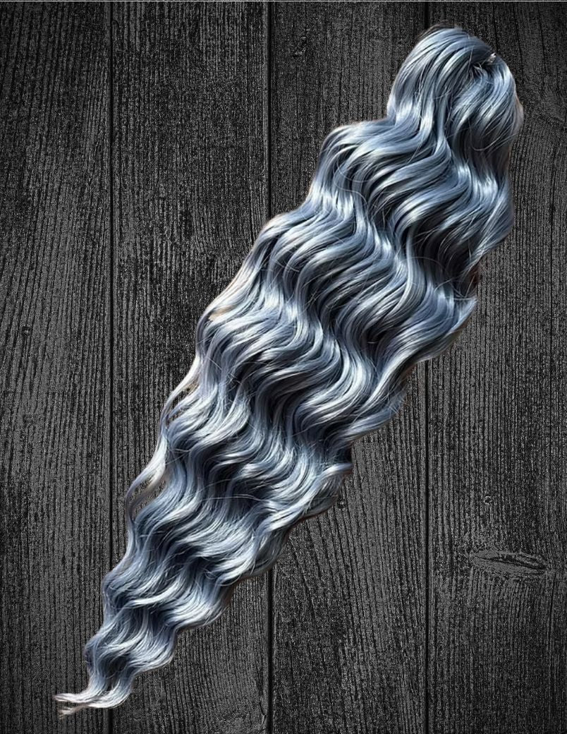 Frost Silver Blue - Anna Curl