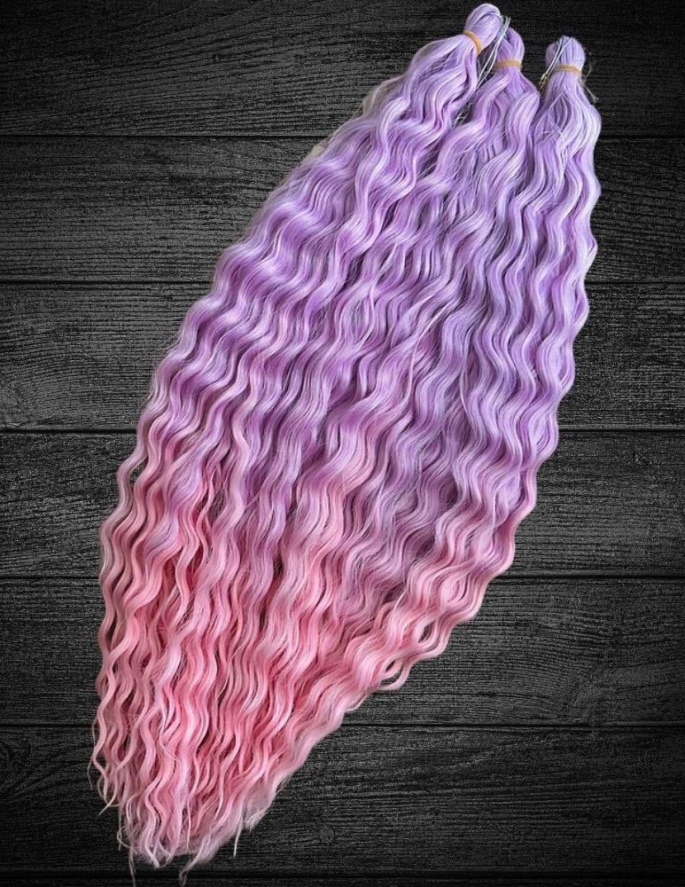 Lavender/Powder Pink - Ariel Curl