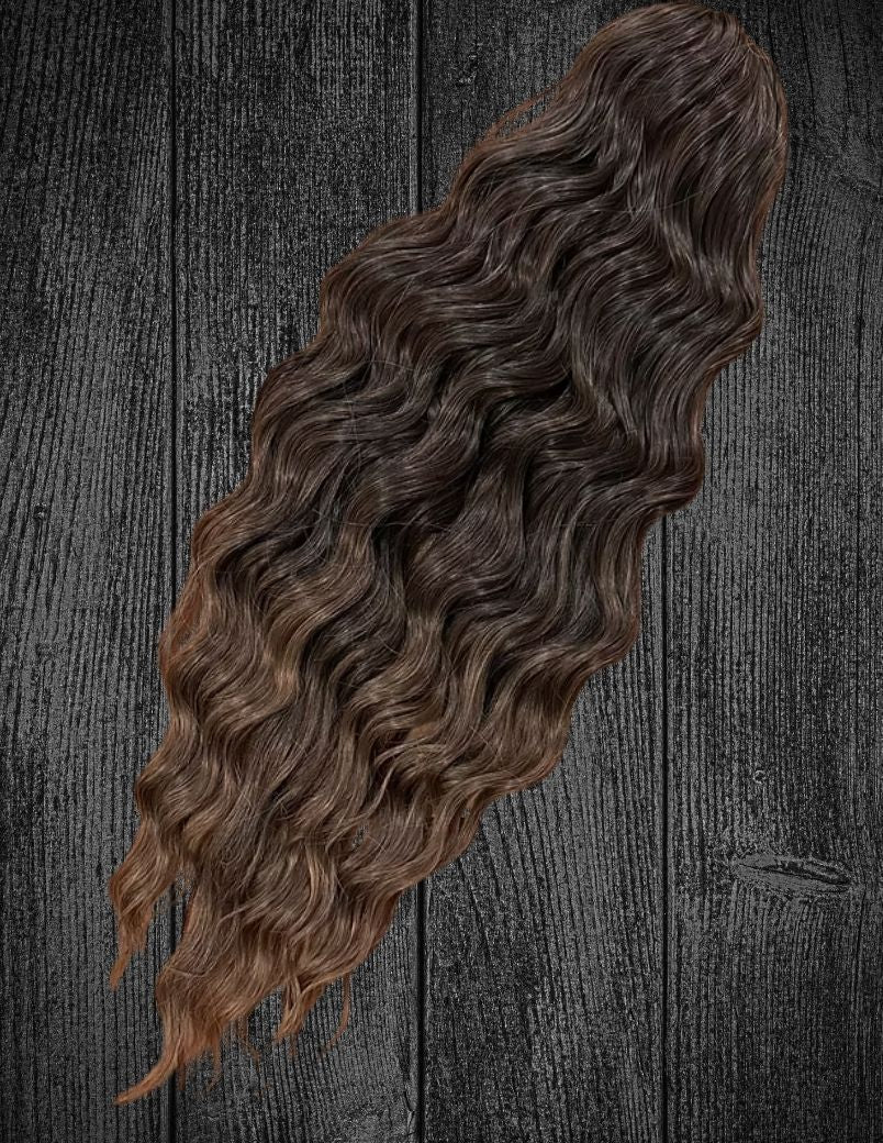 Medium Brown Ombre - Anna Curl