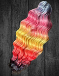 Purple Dipped Ombre - Anna Curl
